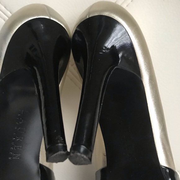 Ralph Lauren Peep toe heels - Picture 6 of 9